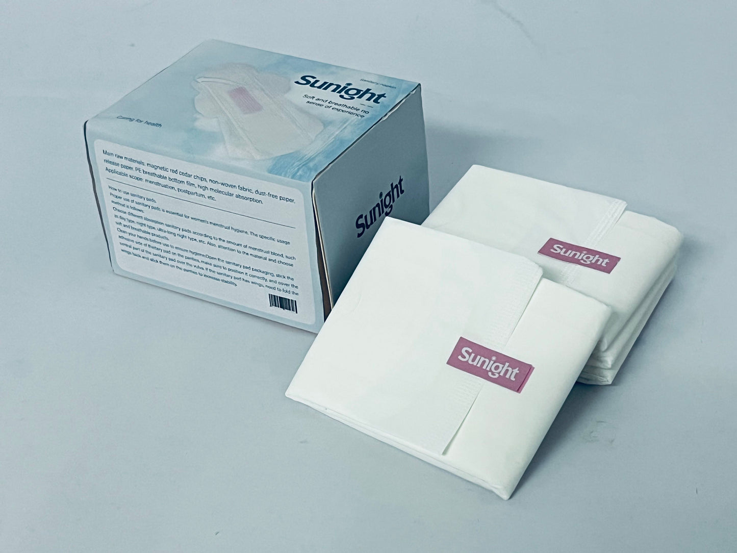 Sunight Soft & Breathable Sanitary Napkins - Ideal for Women's Monthly Care (Sanitary Towels)