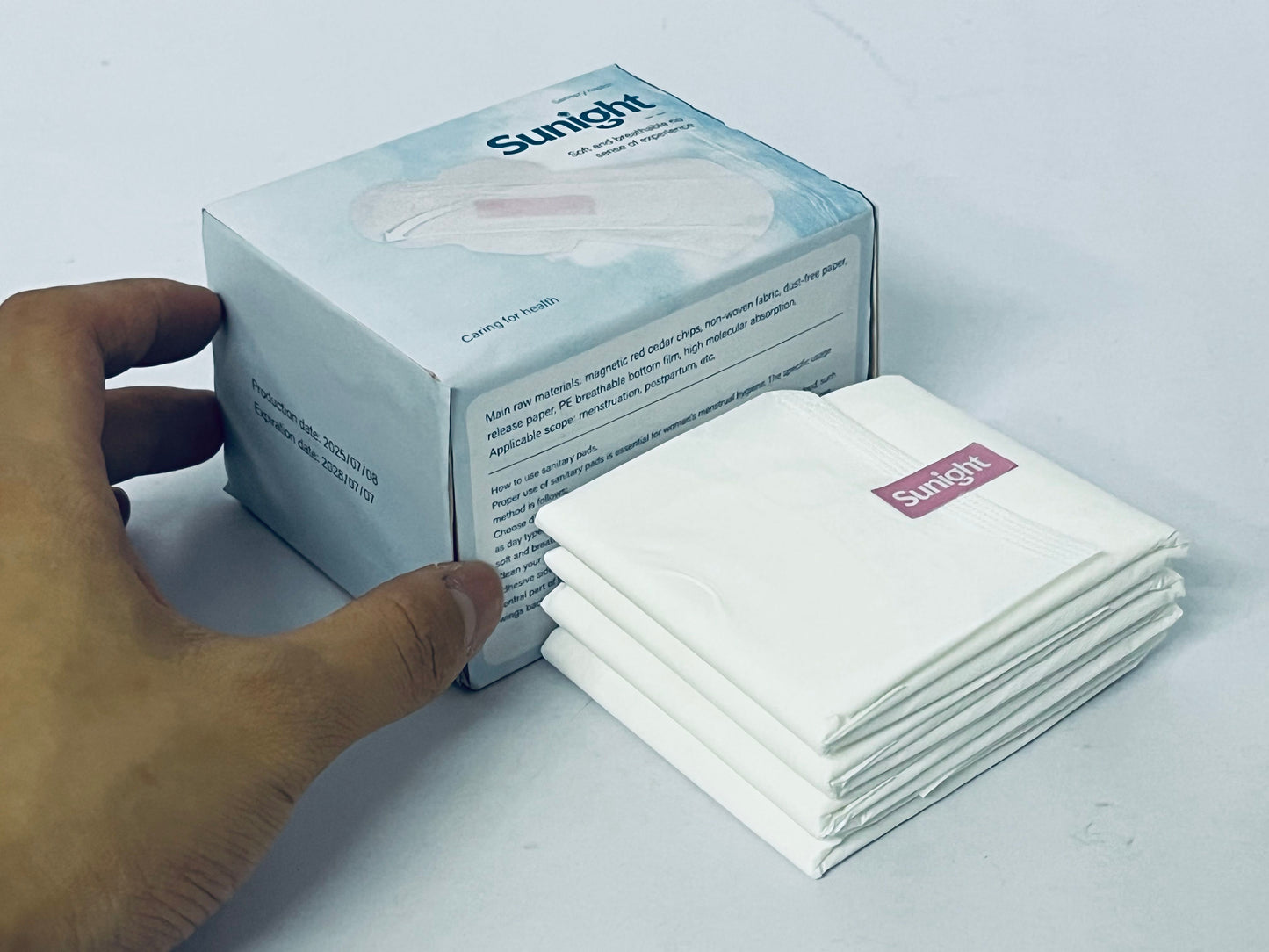 Sunight Soft & Breathable Sanitary Napkins - Ideal for Women's Monthly Care (Sanitary Towels)