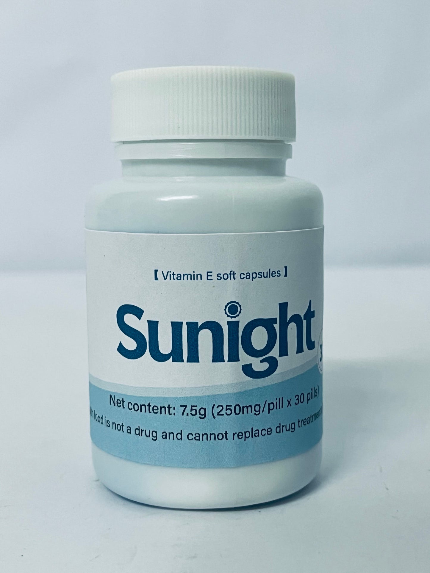 Sunight Vitamin E Soft Capsules - 30 Pills for Immune & Skin Health (Vitamins Category)
