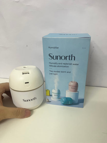 【Sunorth Egg-Shaped Mini Humidifier】—— Gentle Hydration for Your Daily Space