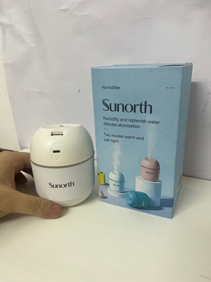 【Sunorth Egg-Shaped Mini Humidifier】—— Gentle Hydration for Your Daily Space