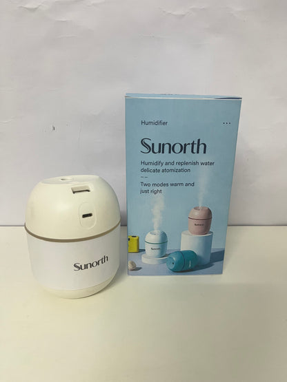 【Sunorth Egg-Shaped Mini Humidifier】—— Gentle Hydration for Your Daily Space