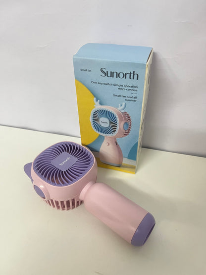 【Sunorth Cat Ear Handheld Mini Fan】—— Cute, Portable Cooling for Summer Days