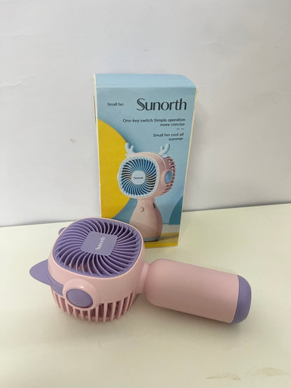 【Sunorth Cat Ear Handheld Mini Fan】—— Cute, Portable Cooling for Summer Days