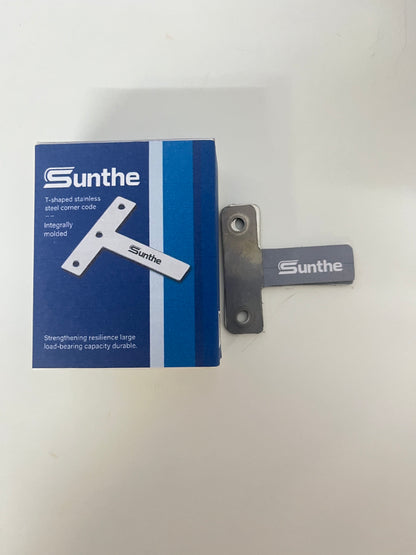Sunthe T-Shaped Stainless Steel Corner Bracket – The Ingenious Choice for Stable Home Connection