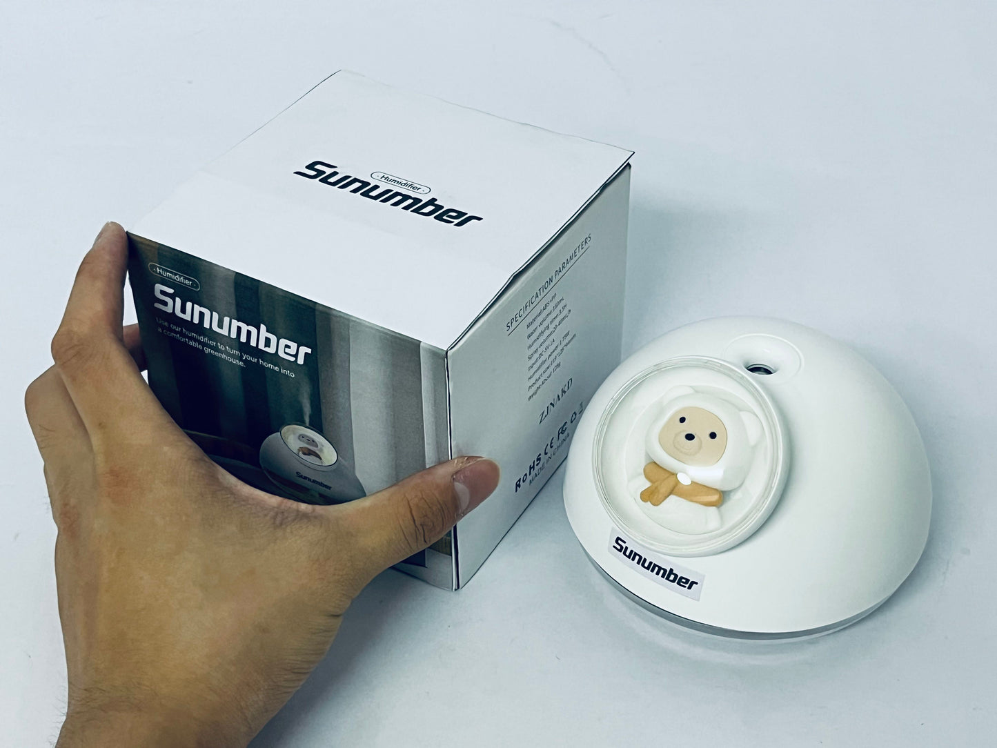 Sunumber Cute Miscellaneous Goods Dome Humidifier Bear