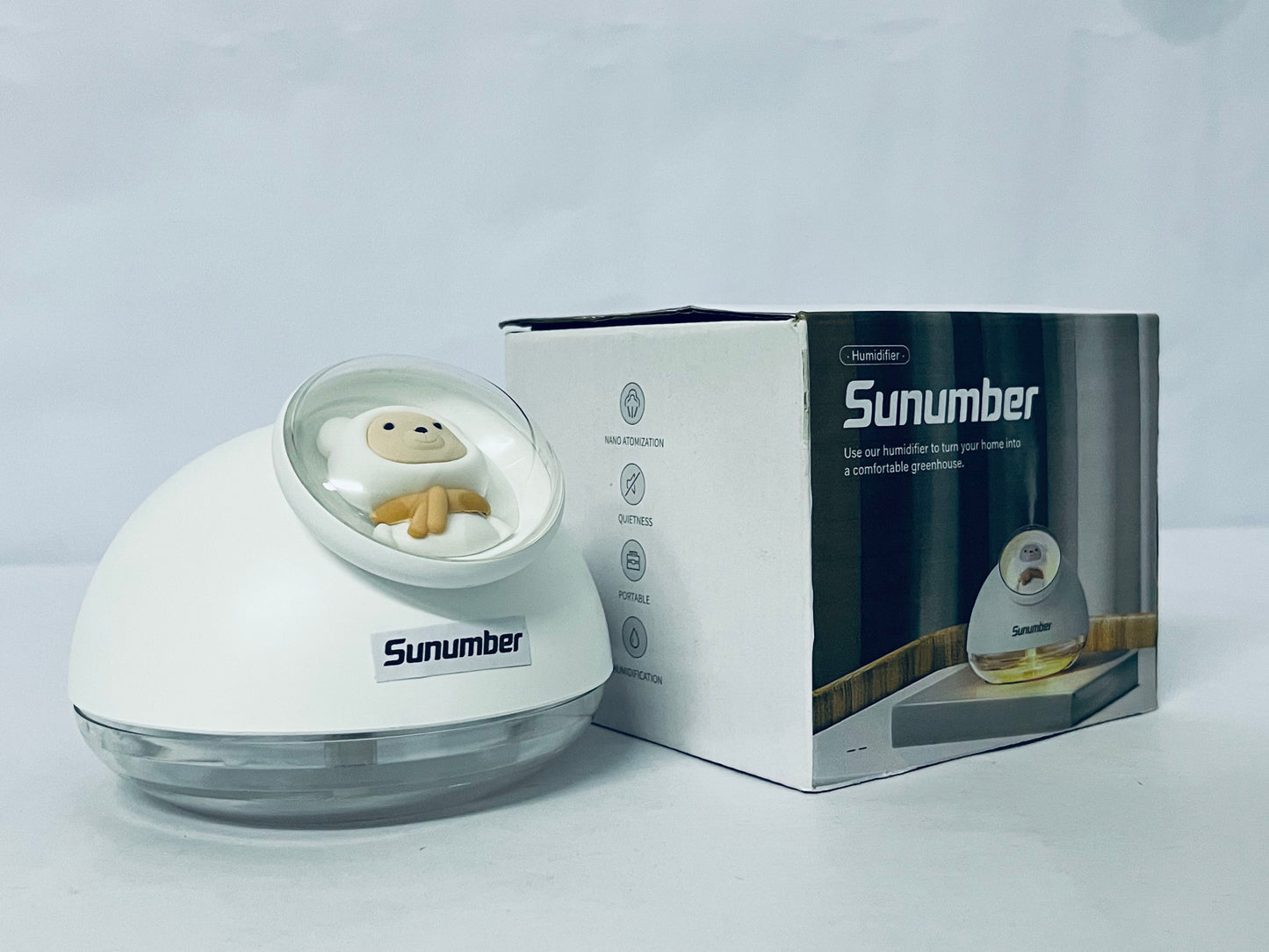 Sunumber Cute Miscellaneous Goods Dome Humidifier Bear