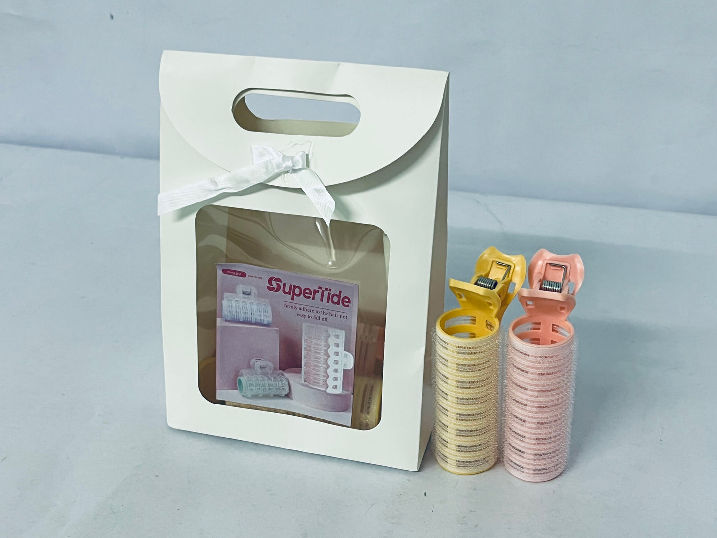 SuperTide Non-electric hair rollers Colored Self-Adhesive Non-Electric Hair Curlers Set: A Hair Styling Essential for Easily Creating Versatile Curls