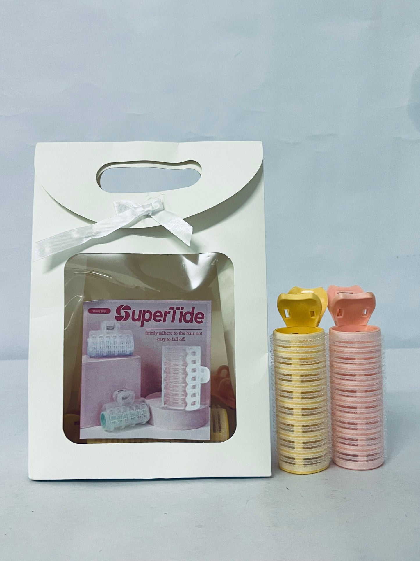 SuperTide Non-electric hair rollers Colored Self-Adhesive Non-Electric Hair Curlers Set: A Hair Styling Essential for Easily Creating Versatile Curls
