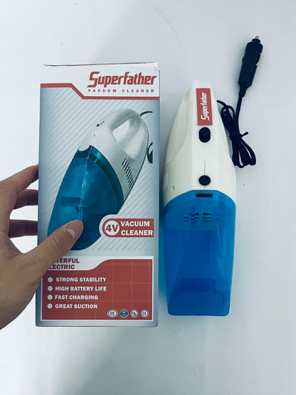 Superfather Cordless Handheld Car Vacuum Cleaner, Cordless Handheld Dual Function Vacuum, Powerful Portable Dust Buster for Home, Car