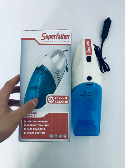 Superfather Cordless Handheld Car Vacuum Cleaner, Cordless Handheld Dual Function Vacuum, Powerful Portable Dust Buster for Home, Car