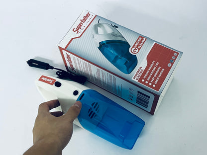 Superfather Cordless Handheld Car Vacuum Cleaner, Cordless Handheld Dual Function Vacuum, Powerful Portable Dust Buster for Home, Car