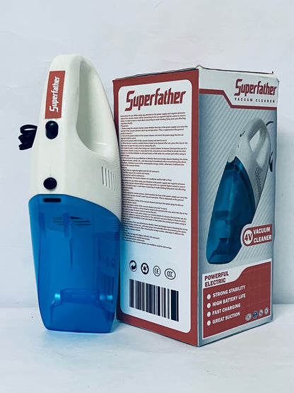 Superfather Cordless Handheld Car Vacuum Cleaner, Cordless Handheld Dual Function Vacuum, Powerful Portable Dust Buster for Home, Car
