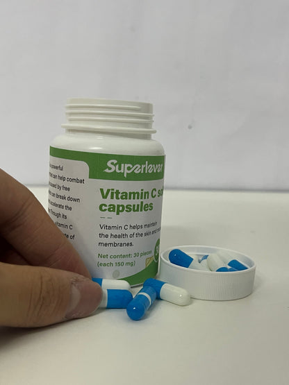 【Superlever Vitamin C Soft Capsules】—— Skin & Immune Support with Gentle Absorption