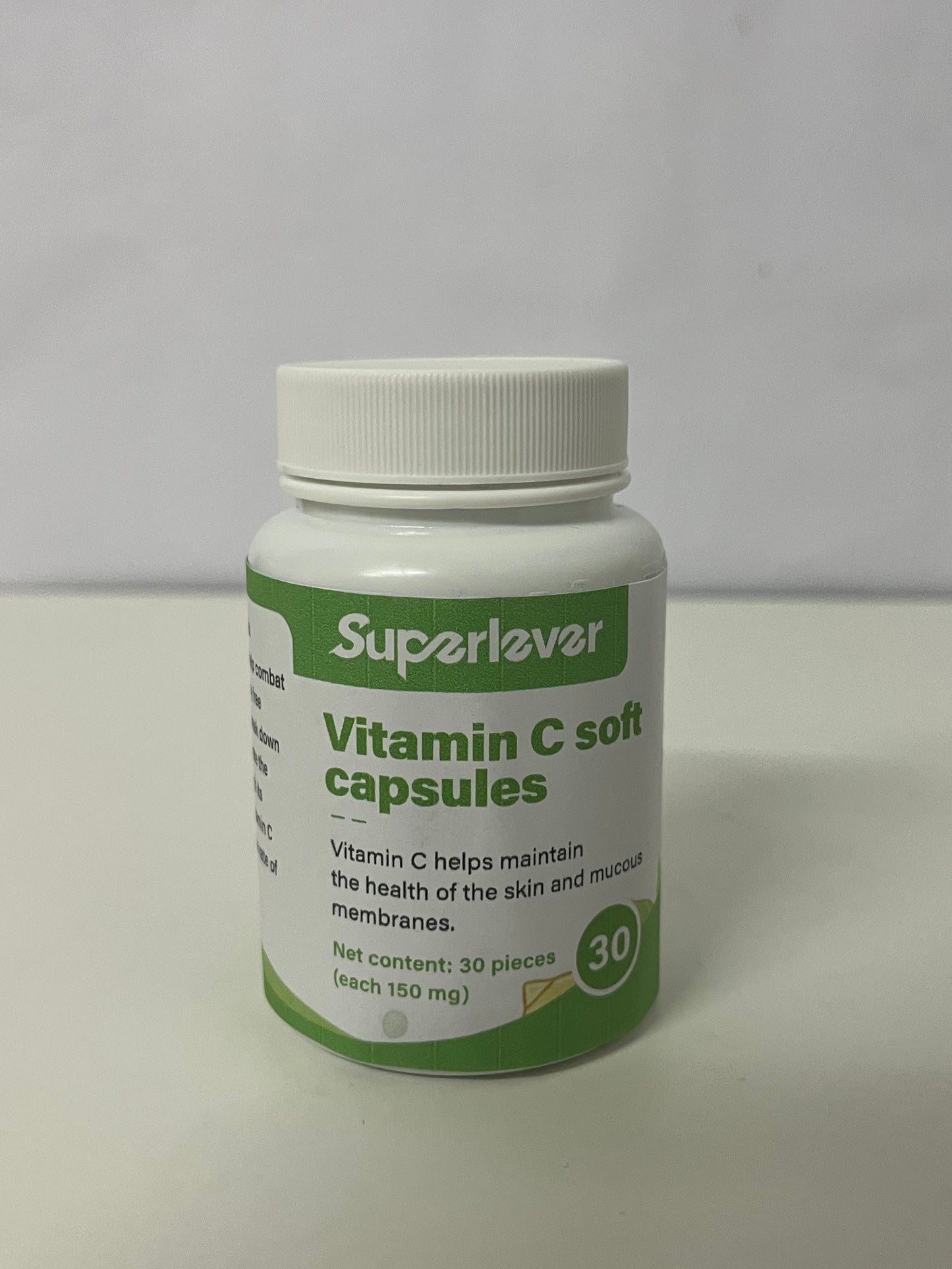 【Superlever Vitamin C Soft Capsules】—— Skin & Immune Support with Gentle Absorption