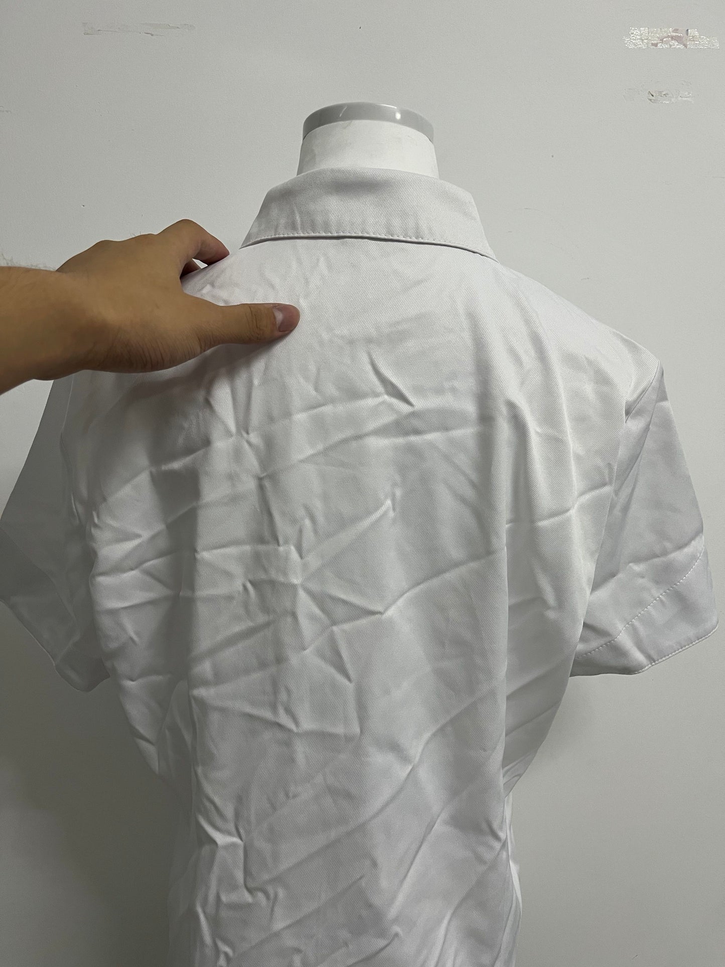 Balloonine Formal Short Sleeve Dress Shirt Summer Work Blouses Business Casual Tops