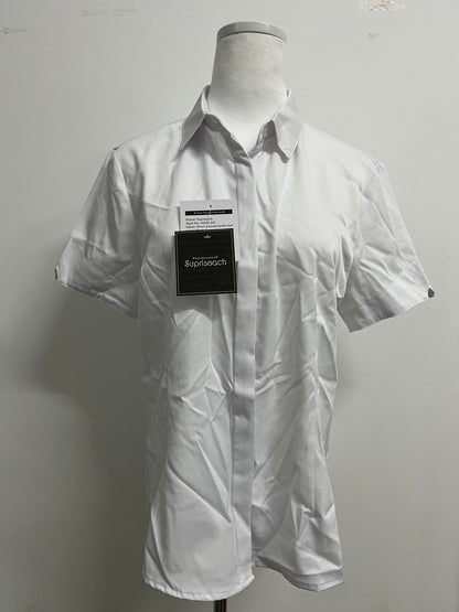 Supriseach Formal Short Sleeve Dress Shirt Summer Work Blouses Business Casual Tops