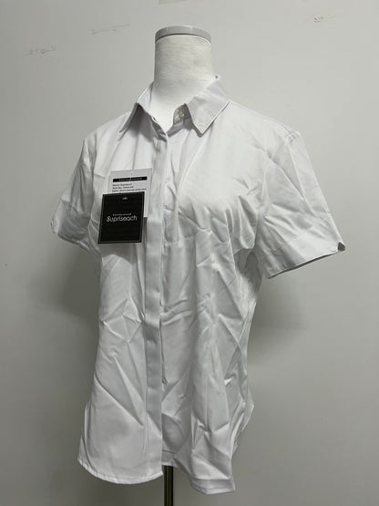 Supriseach Formal Short Sleeve Dress Shirt Summer Work Blouses Business Casual Tops