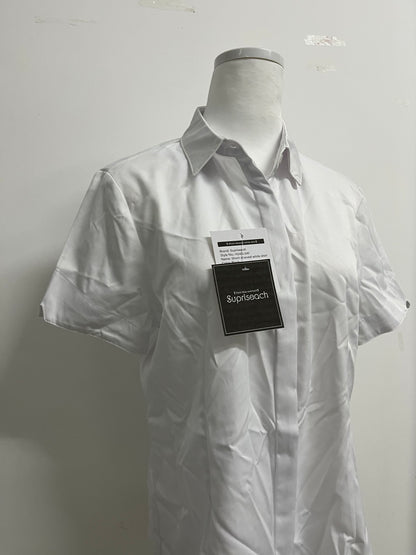 Supriseach Formal Short Sleeve Dress Shirt Summer Work Blouses Business Casual Tops
