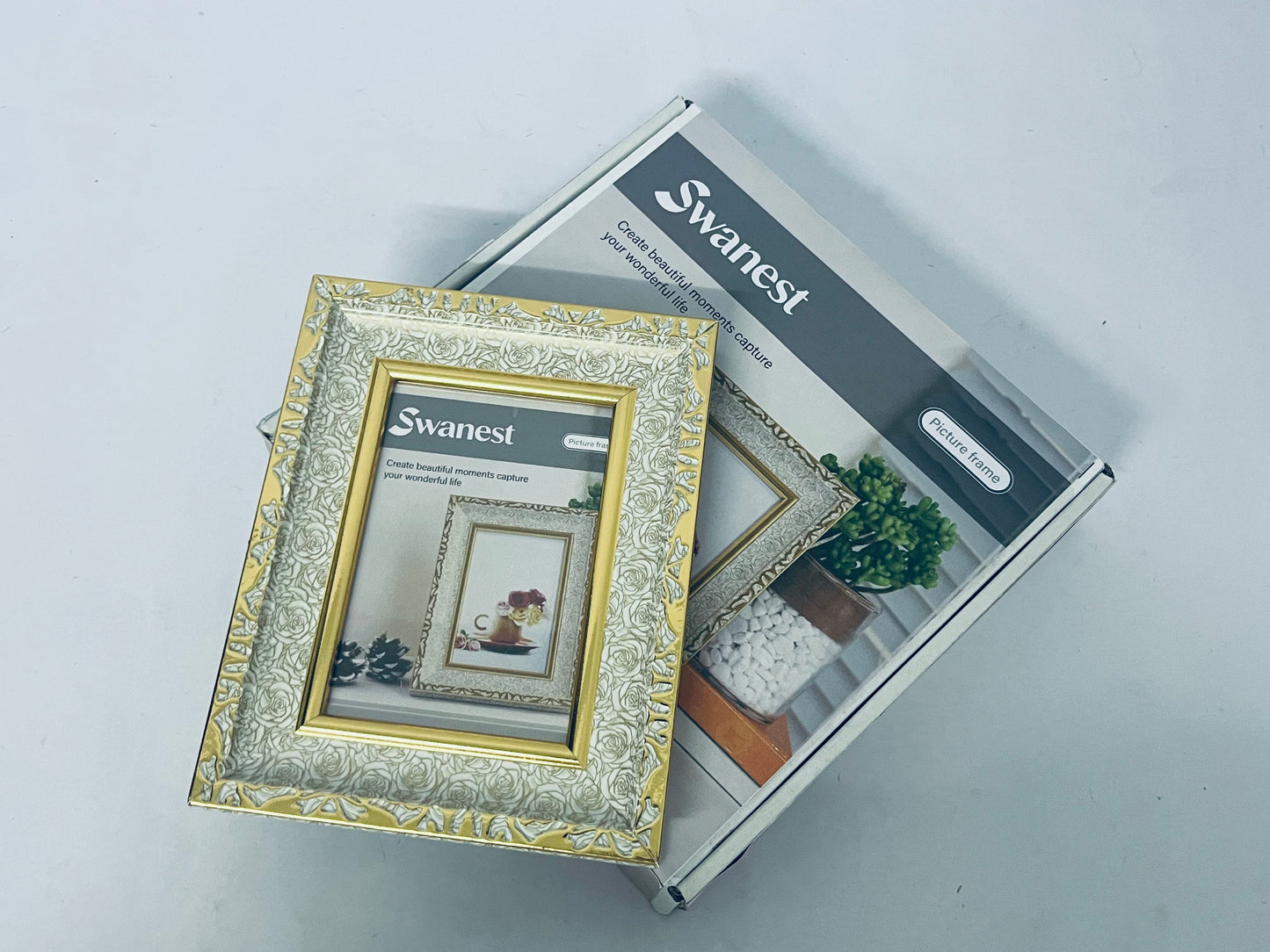 Swanest Artistic Pattern Picture Frame | Capture Wonderful Life Moments, Elevate Home Aesthetics