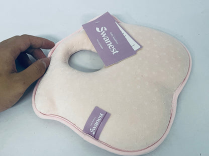 Swanest Baby Head Shaping Pillow, Prevent Flat Head Syndrome, Breathable & Comfortable Newborn Pillow for 0-12 Months