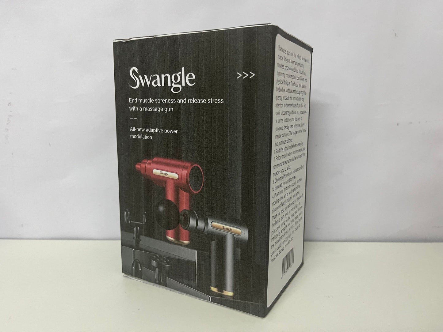 [Swangle Massage apparatus]——Swangle Adaptive Massage Gun | Deep Muscle Relief & Stress Release
