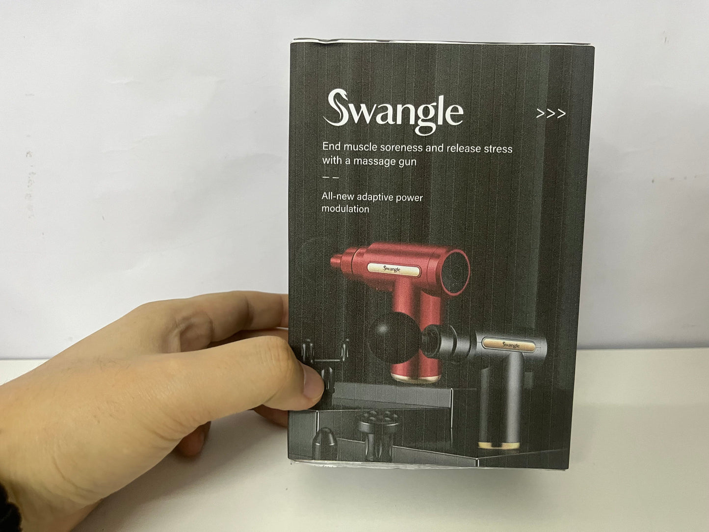 [Swangle Massage apparatus]——Swangle Adaptive Massage Gun | Deep Muscle Relief & Stress Release