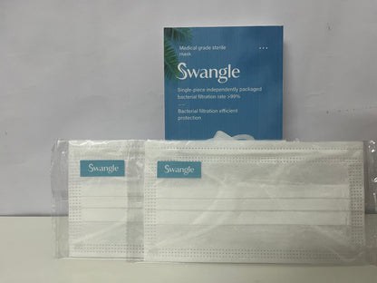[Swangle Sanitary masks for medical purposes]——Swangle Medical Grade Sterile Face Masks | Individually Wrapped for Reliable Protection