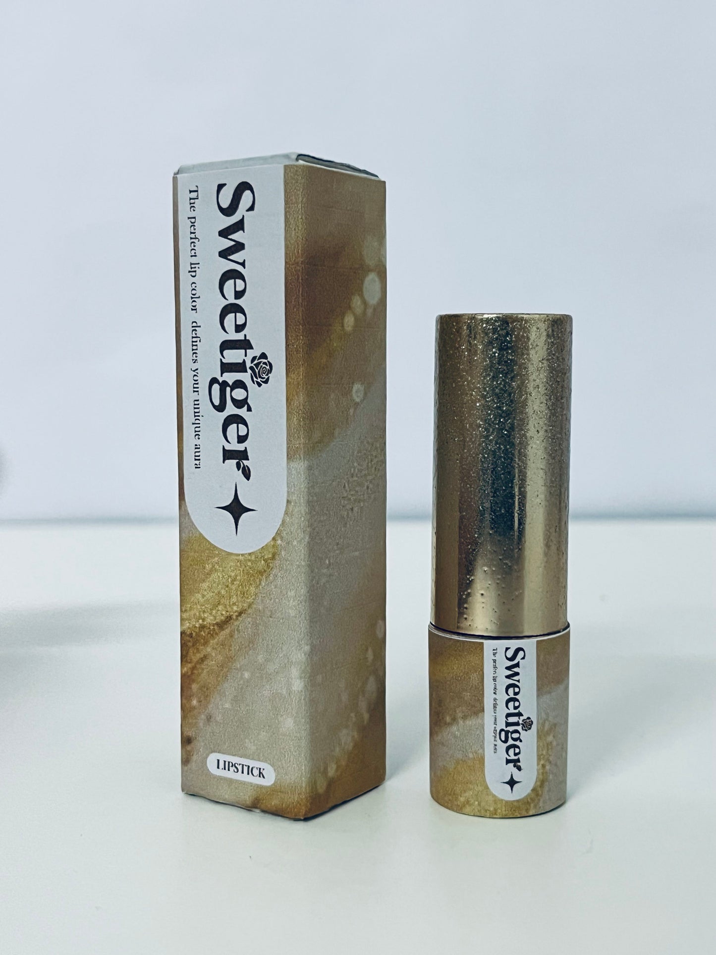 Sweetiger Lipstick Velvet Matte Lipstick High Pigmentation Long-Lasting Rich Color A Personality Shaper for Lip Aura