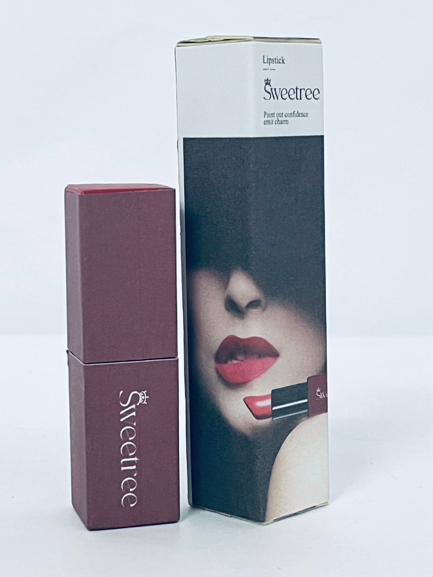 Sweetree Intense Care Lipstick - a hypoallergenic, gluten free, caring formula, with active and moisturizing ingredients. 