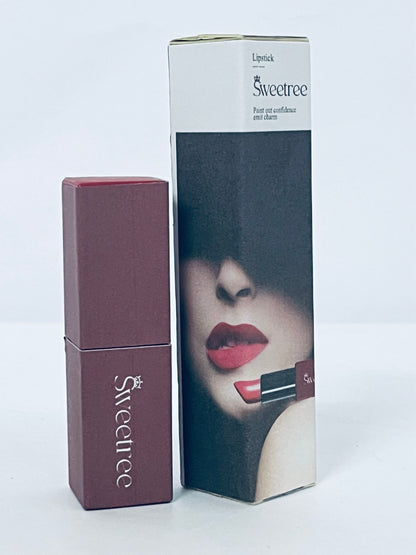 Sweetree Intense Care Lipstick - a hypoallergenic, gluten free, caring formula, with active and moisturizing ingredients. 