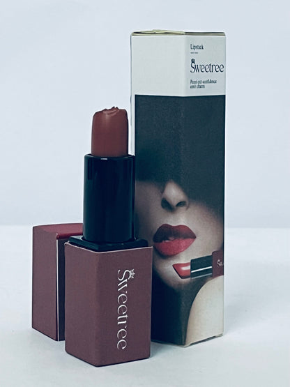Sweetree Intense Care Lipstick - a hypoallergenic, gluten free, caring formula, with active and moisturizing ingredients. 