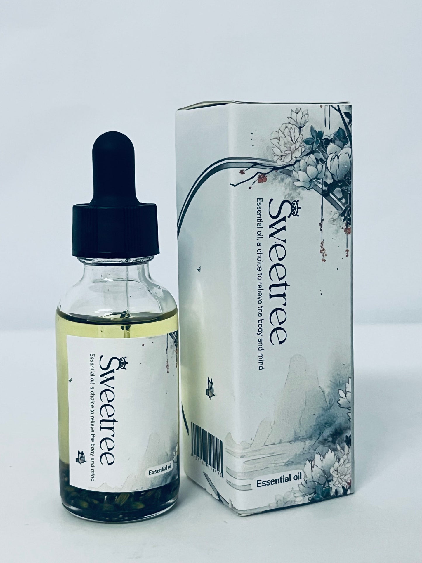 Sweetree Lavender Hydrating Oil for Face & Body, Peaceful and Calming Blend to Soothe and Hydrate Skin