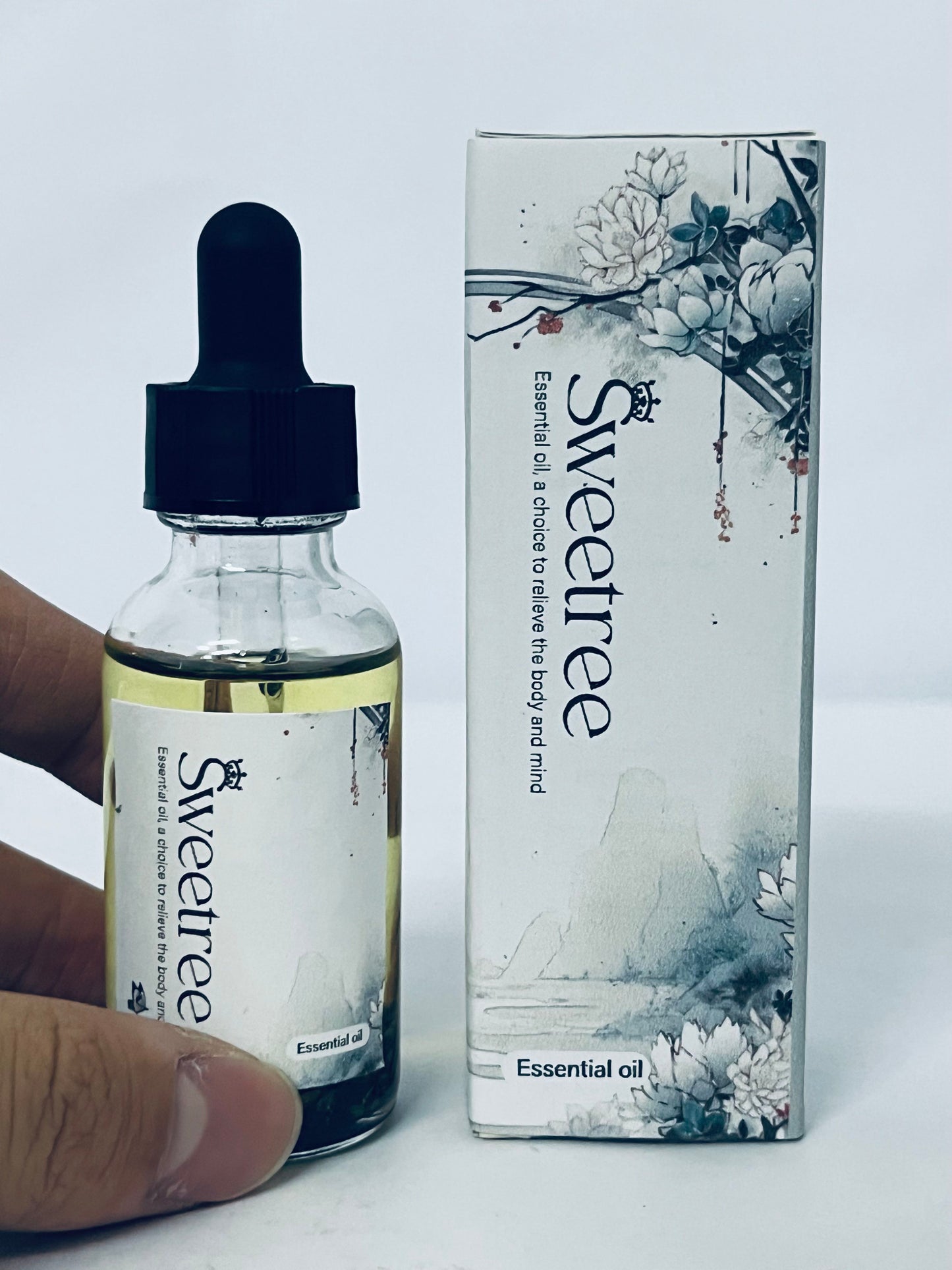 Sweetree Lavender Hydrating Oil for Face & Body, Peaceful and Calming Blend to Soothe and Hydrate Skin