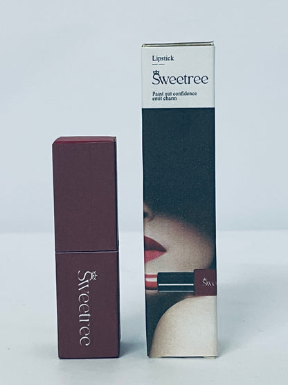 Sweetree Intense Care Lipstick - a hypoallergenic, gluten free, caring formula, with active and moisturizing ingredients. 