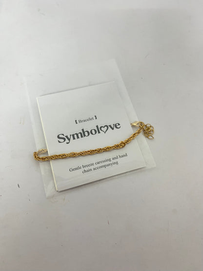 Symbolove Women Girls Barefoot Jewelry 18K Gold or Rose Gold Stainless Steel Heart/Rope/Figaro/Cuban Chain Anklet Foot Bracelet, 25-30 CM Long