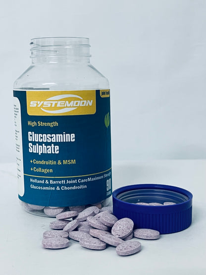 SYSTEMOON Glucosamine Sulfate Dietary supplements Non-GMO Gluten Free