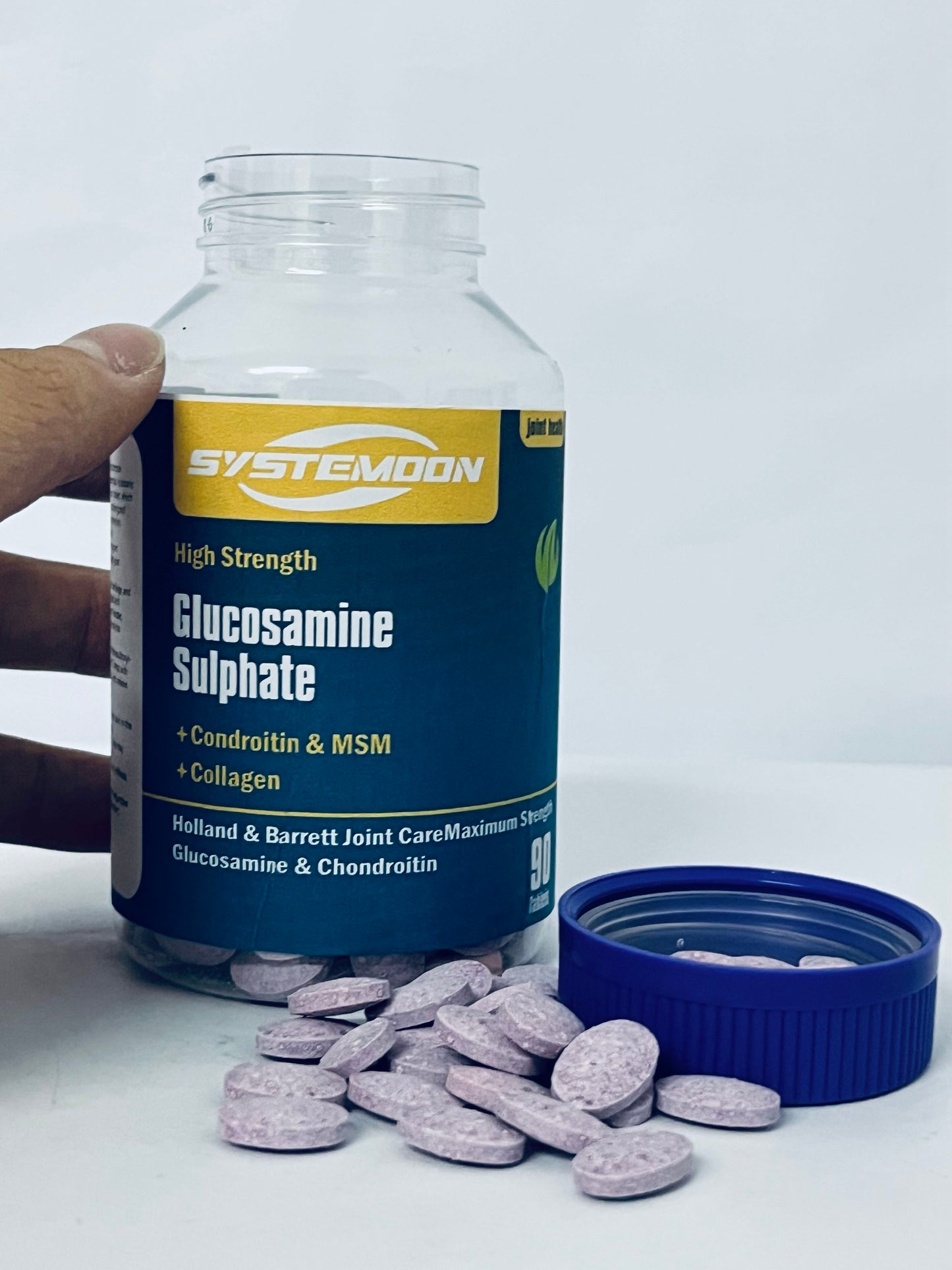 SYSTEMOON Glucosamine Sulfate Dietary supplements Non-GMO Gluten Free