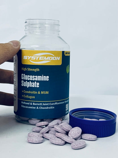 SYSTEMOON Glucosamine Sulfate Dietary supplements Non-GMO Gluten Free