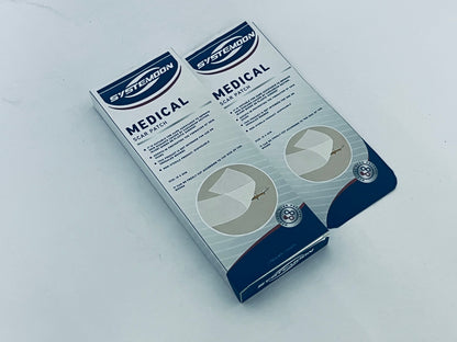SYSTEMOON Waterproof Adhesive Island Dressing for Post-Surgery Recovery Surgical Incision Care & Shower Protection