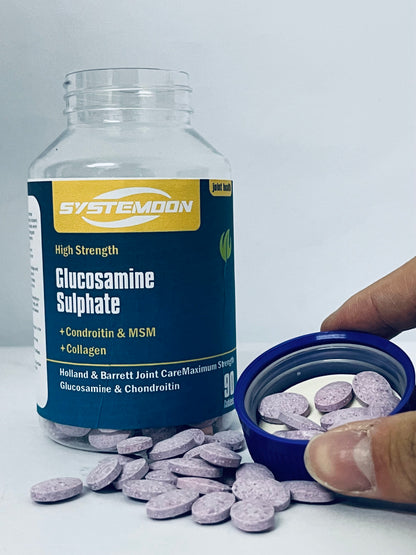 SYSTEMOON Glucosamine Sulfate Dietary supplements Non-GMO Gluten Free