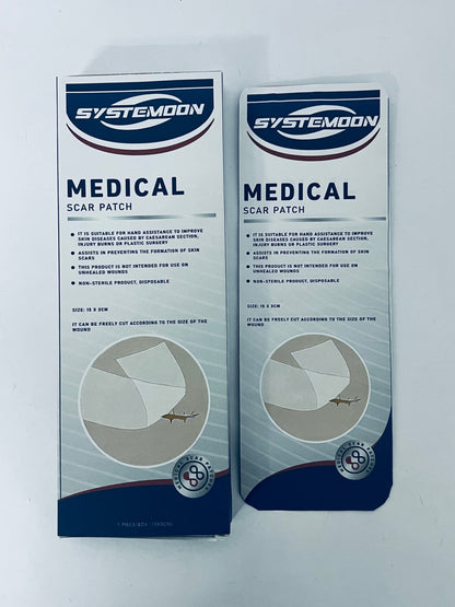 SYSTEMOON Waterproof Adhesive Island Dressing for Post-Surgery Recovery Surgical Incision Care & Shower Protection
