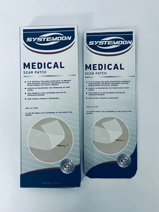 SYSTEMOON Waterproof Adhesive Island Dressing for Post-Surgery Recovery Surgical Incision Care & Shower Protection