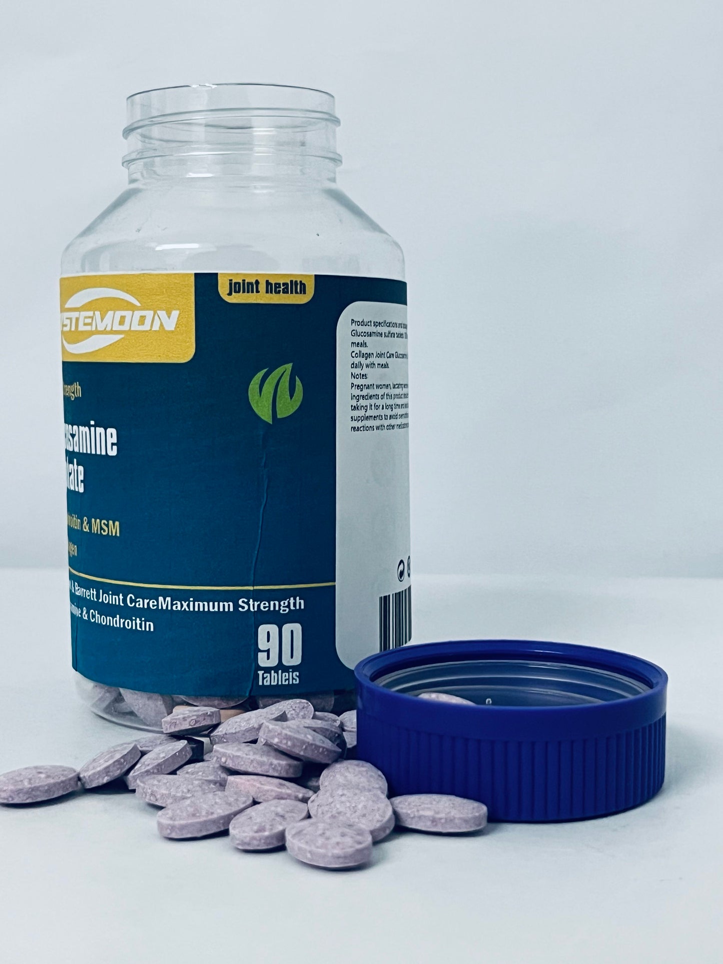 SYSTEMOON Glucosamine Sulfate Dietary supplements Non-GMO Gluten Free