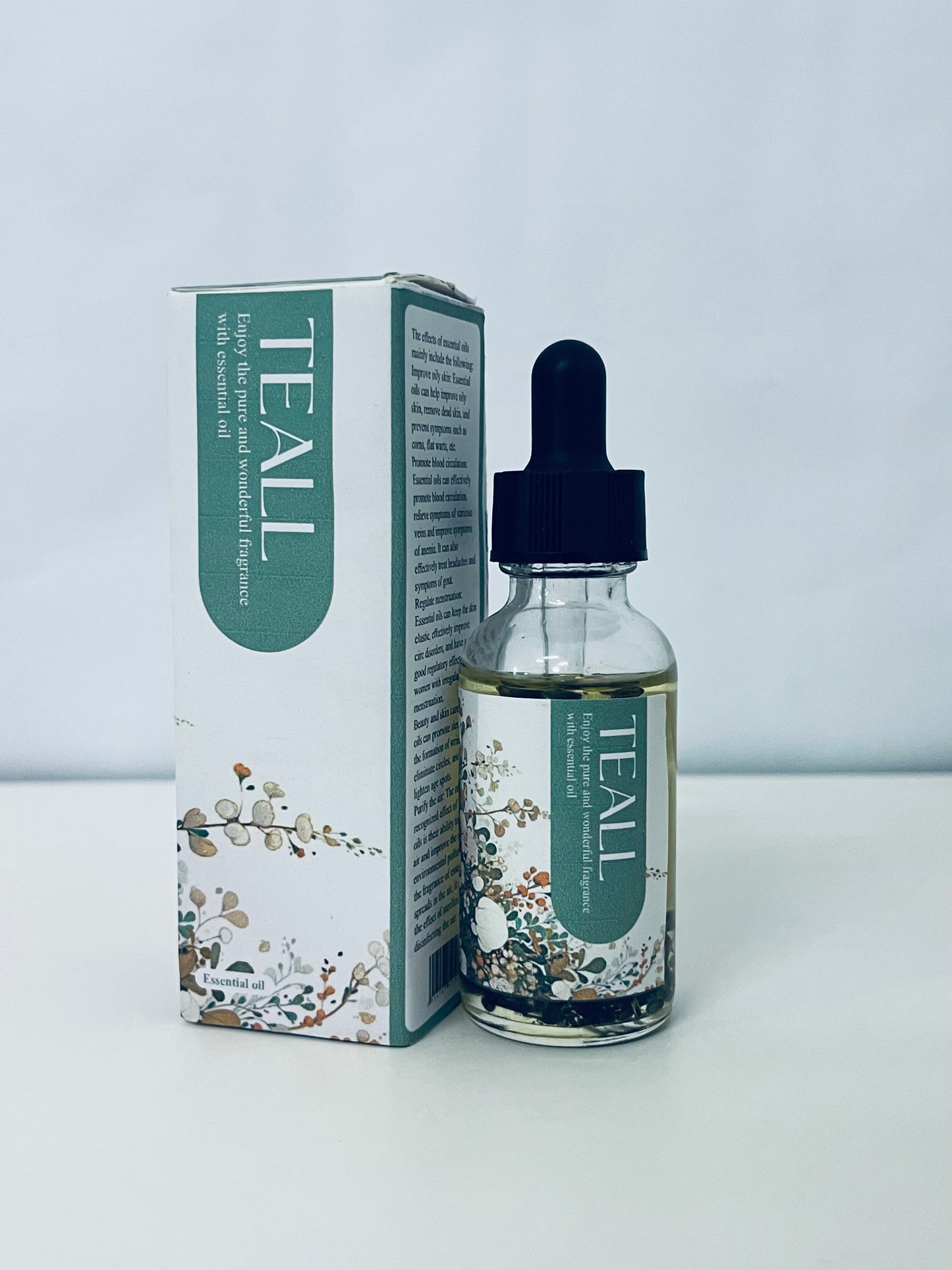 TEALL Natural Plant Essential Oil - Enjoy Pure and Wonderful Fragrance, Start a Sensory Healing Journey