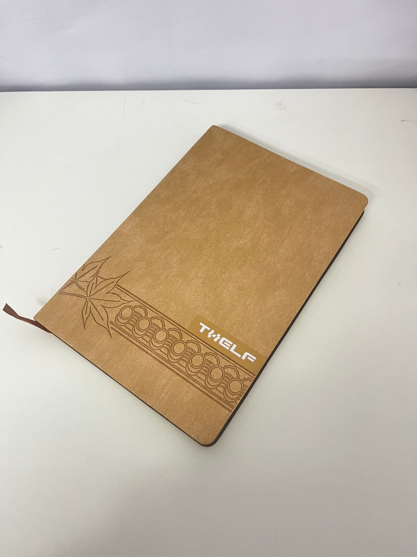 THELF Vintage Textured Notebook with Beige Lined Pages, Essential for Office, Study, Journaling & Gifting