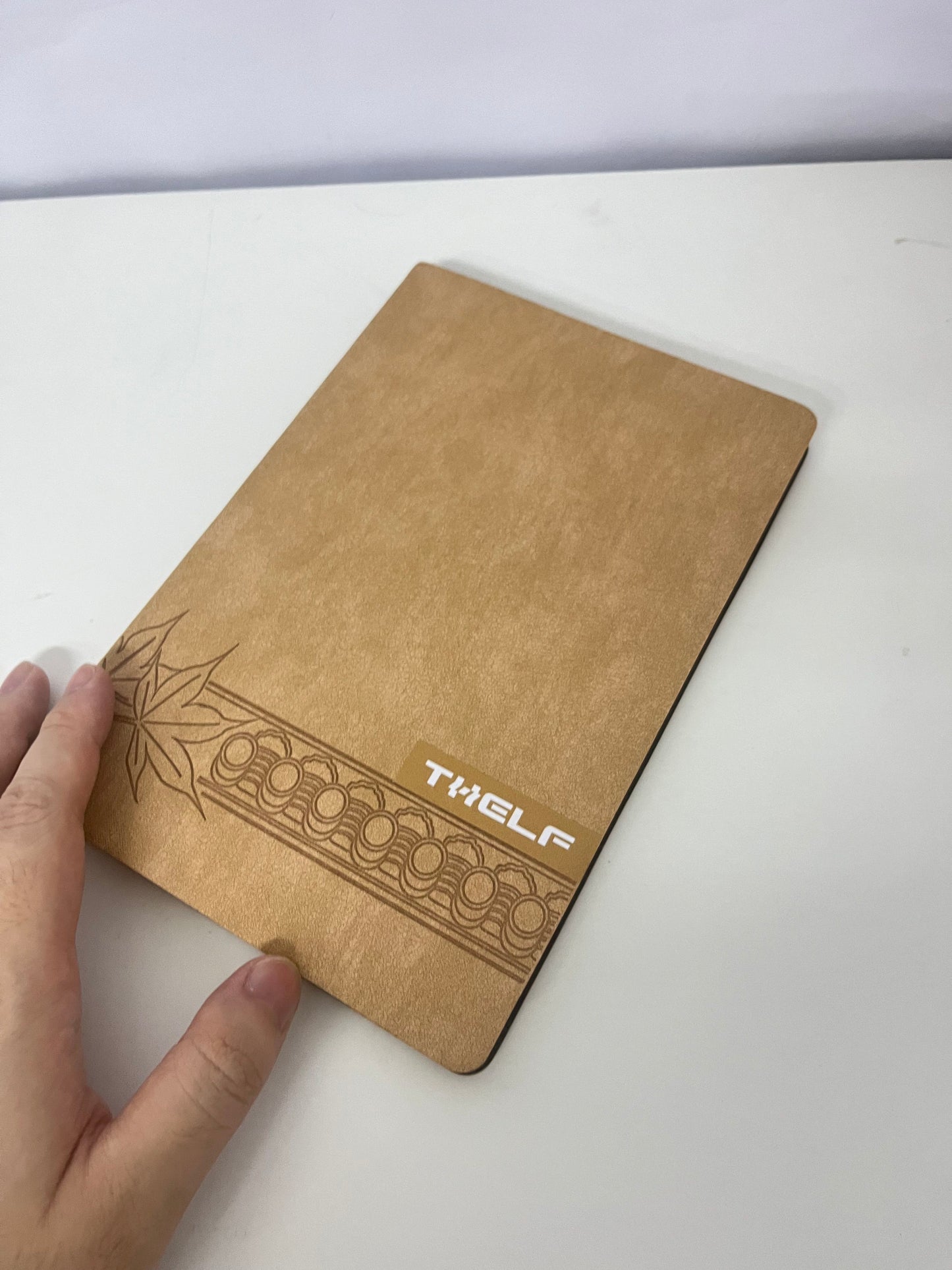 THELF Vintage Textured Notebook with Beige Lined Pages, Essential for Office, Study, Journaling & Gifting