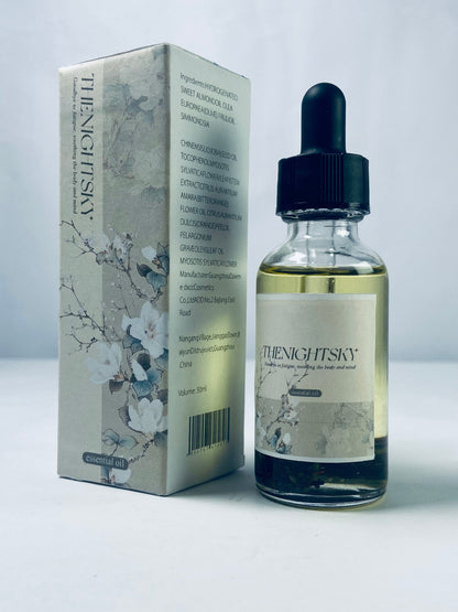 THENIGHTSKY Essential oils  Multi-Use Oil for Face, Body and Hair - Organic Plant Fragrant Essential Oil for Dry Skin, Scalp and Nails
