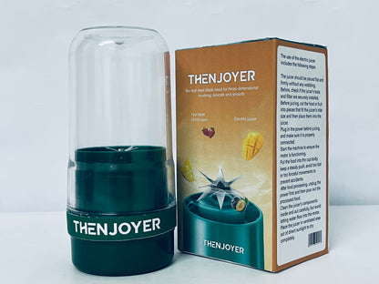 THENJOYER Juicer Machines, Fit Whole Fruits & Vegetables Easy to Clean, High Juice Yield