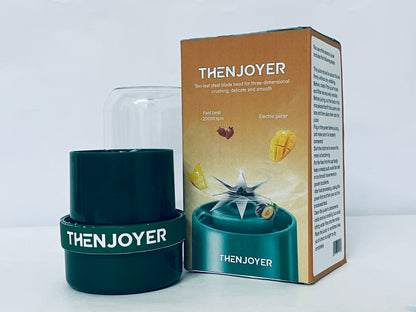 THENJOYER Juicer Machines, Fit Whole Fruits & Vegetables Easy to Clean, High Juice Yield